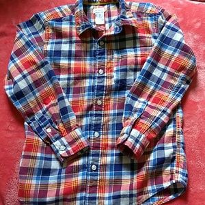 Carter's  Boy's  Plaid  Shirt